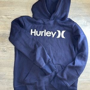 Boys Hurley Size L Navy Blue Hoodie